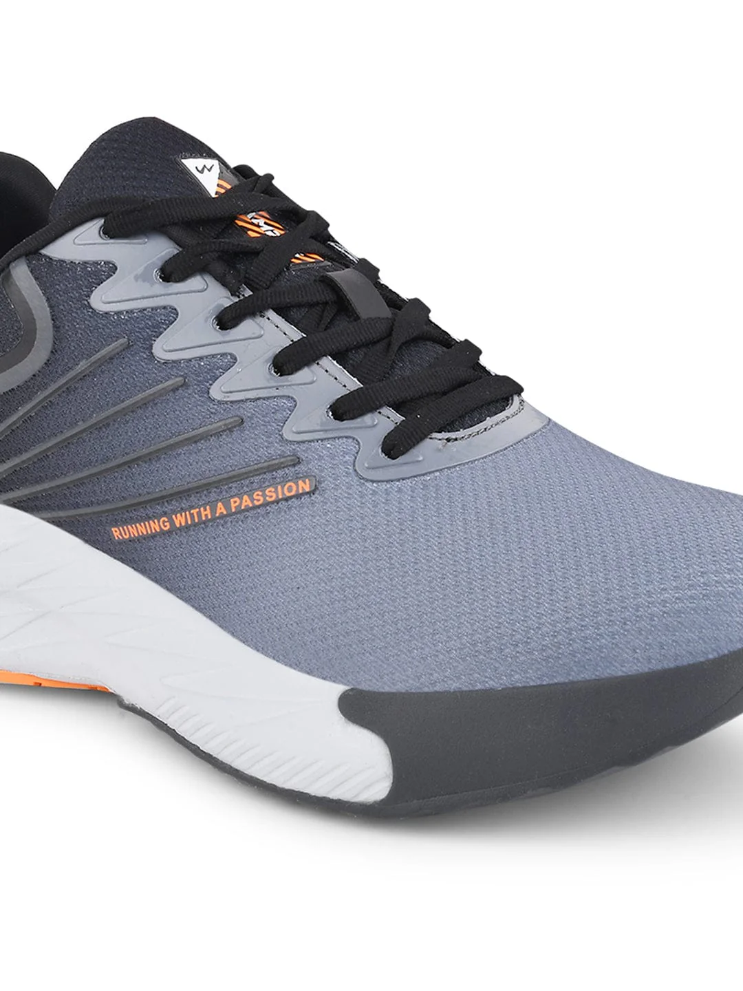 CAMP-GRAIN Grey Men's Running Shoes - Image 4