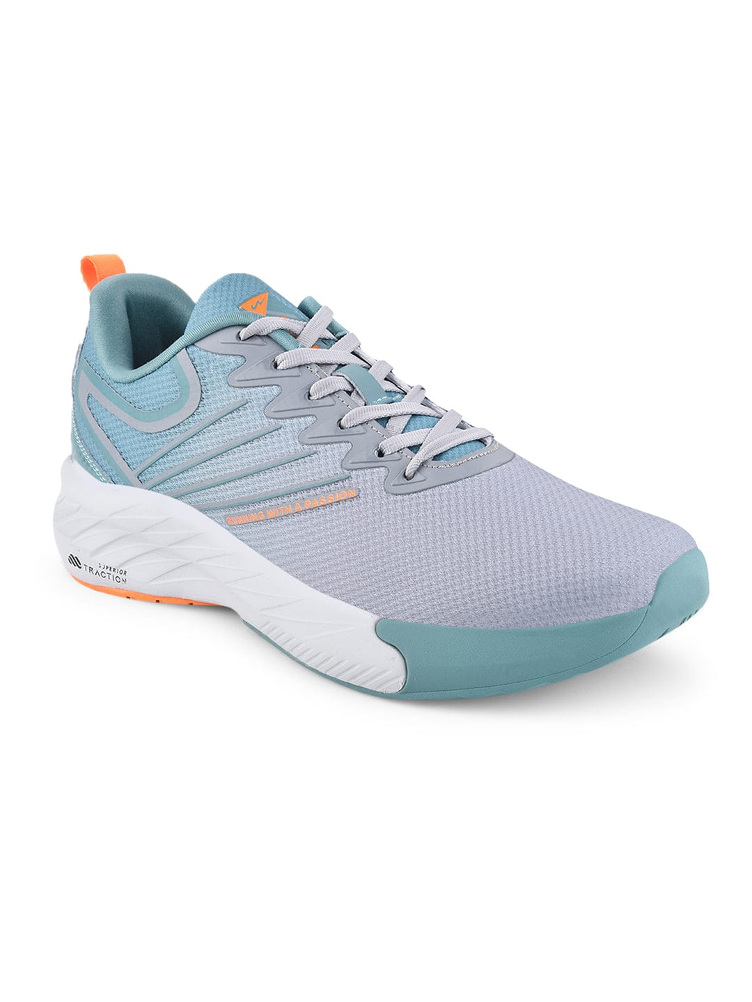 CAMP-GRAIN Grey Men's Running Shoes - Image 2
