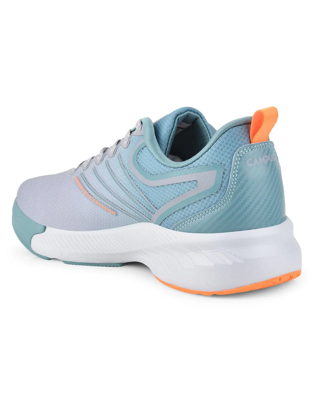 CAMP-GRAIN Grey Men's Running Shoes - Image 3