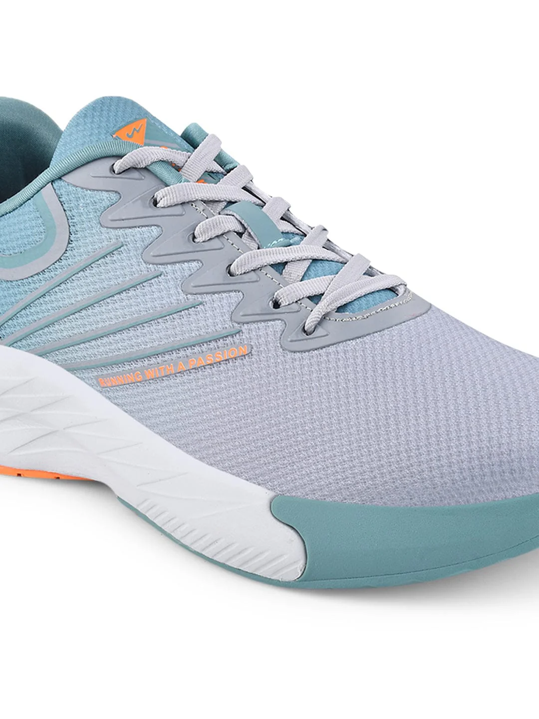 CAMP-GRAIN Grey Men's Running Shoes - Image 4
