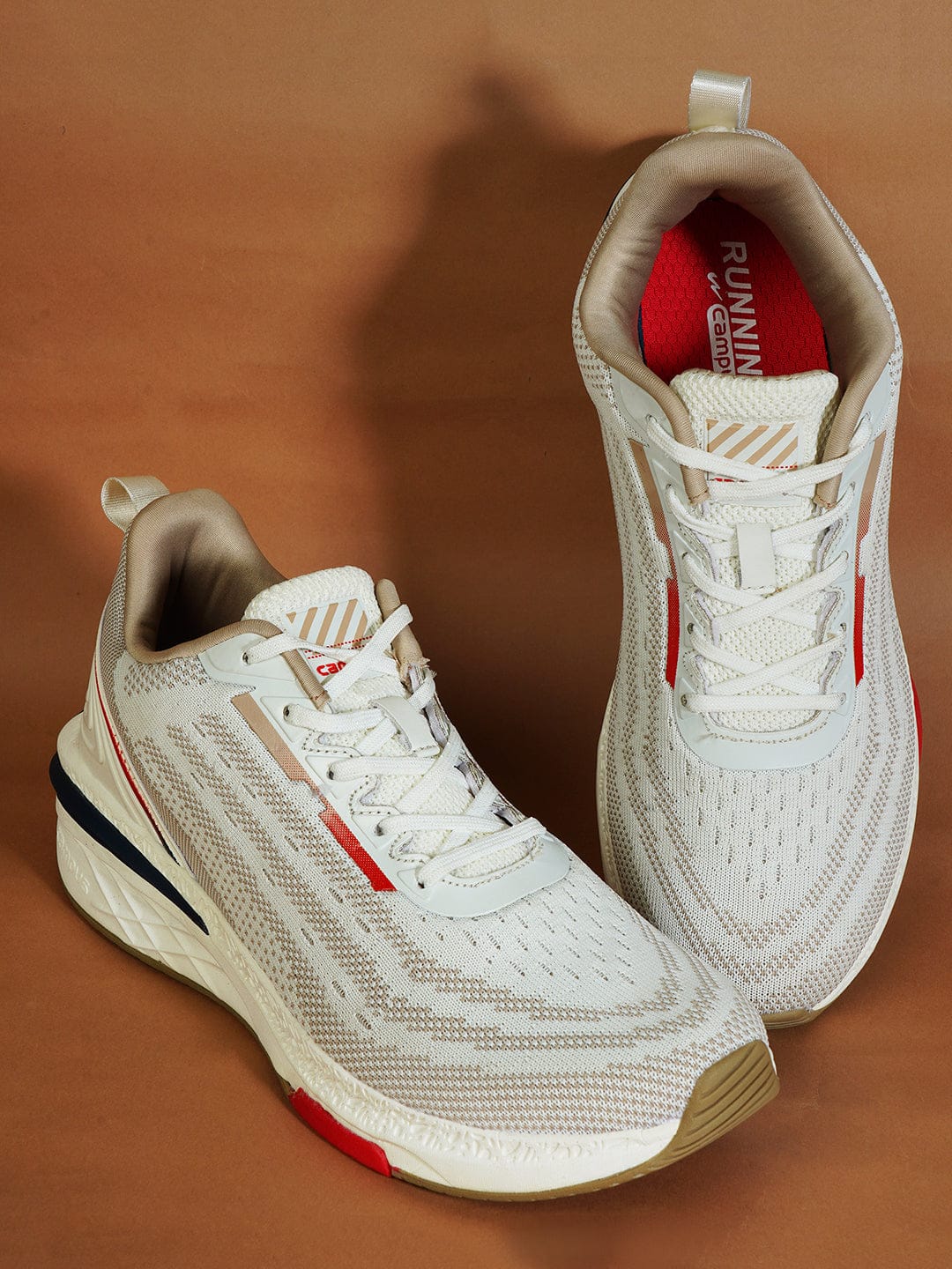 CAMP HANK Off White Men's Running Shoes - Image 4