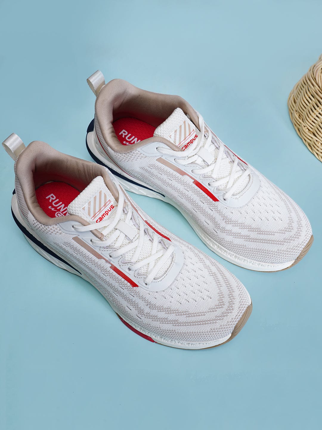 CAMP HANK Off White Men's Running Shoes - Image 5