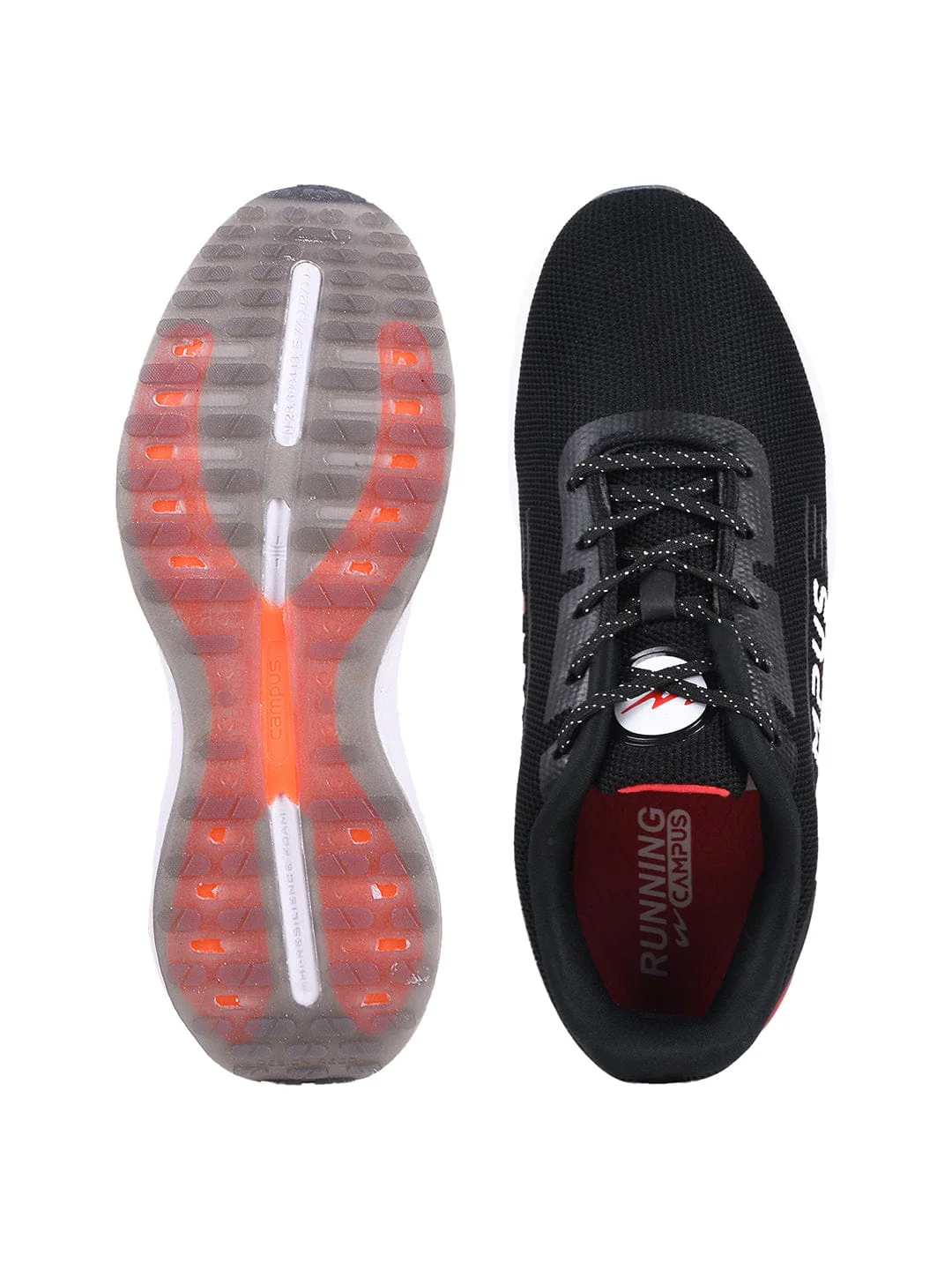CAMP HENRY Black Men's Running Shoes - Image 4