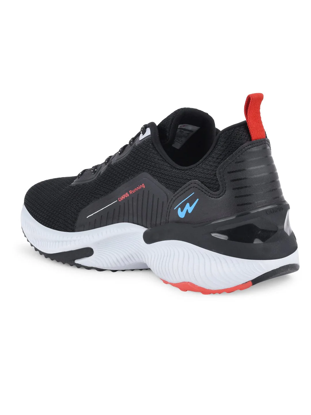 CAMP-HUSTUN Black Men's Running Shoes - Image 3