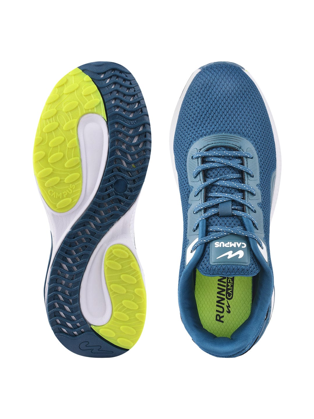 CAMP-HUSTUN Blue Men's Running Shoes - Image 4