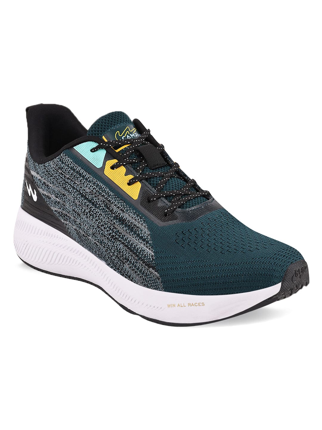 CAMP JASPER Green Men's Running Shoes - Image 2
