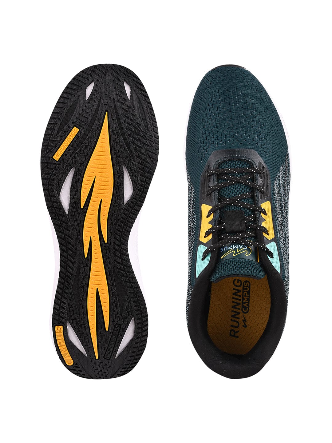CAMP JASPER Green Men's Running Shoes - Image 4