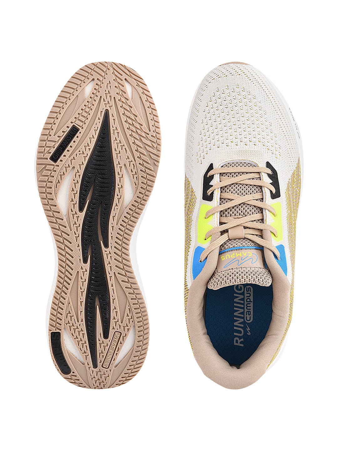 CAMP JASPER Off White Men's Running Shoes - Image 4