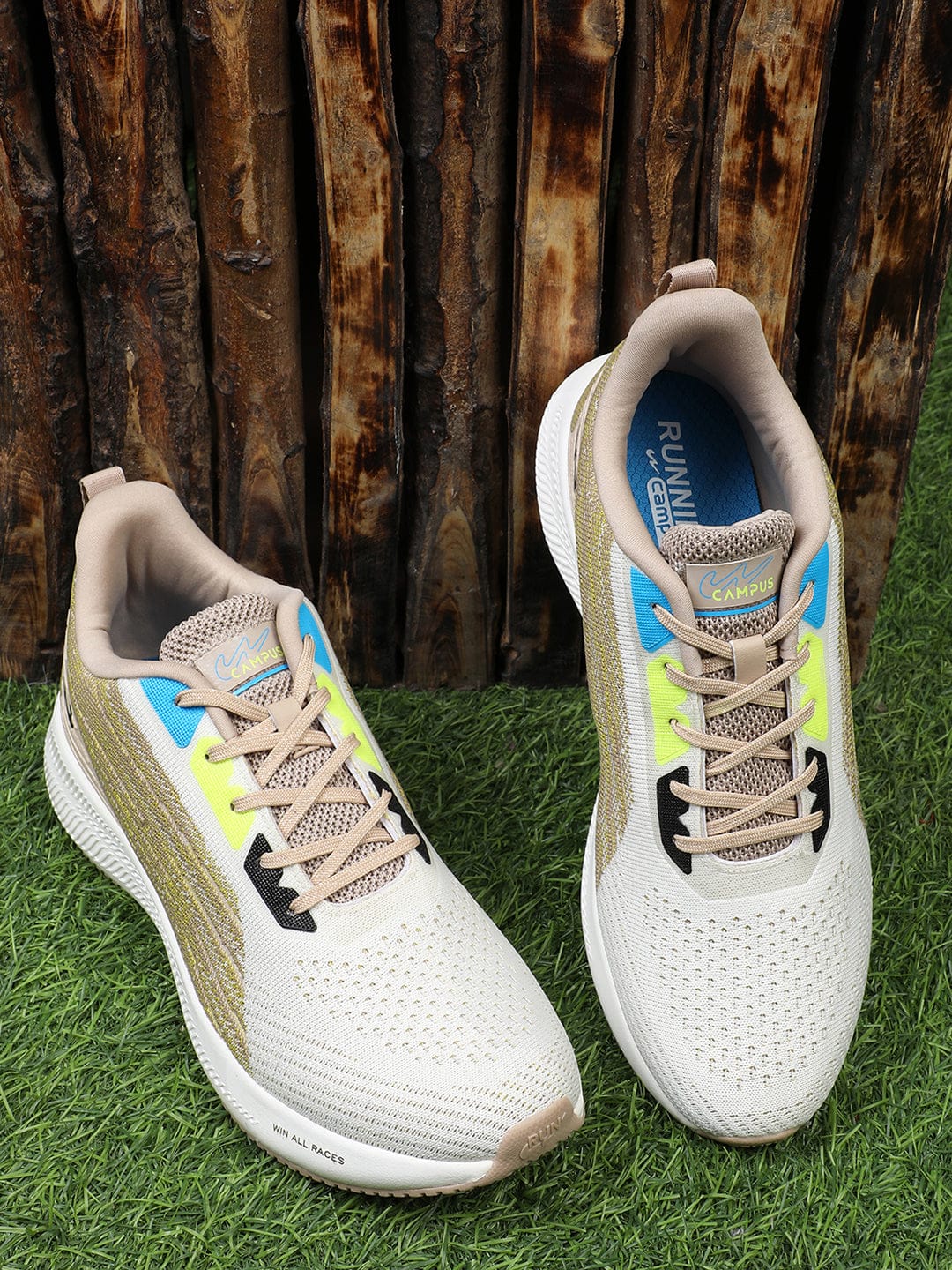 CAMP JASPER Off White Men's Running Shoes - Image 5