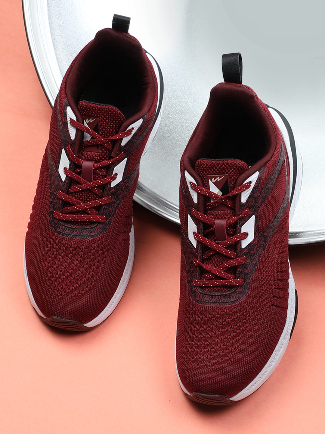 CAMP JEAL Wine Men's Running Shoes - Image 5