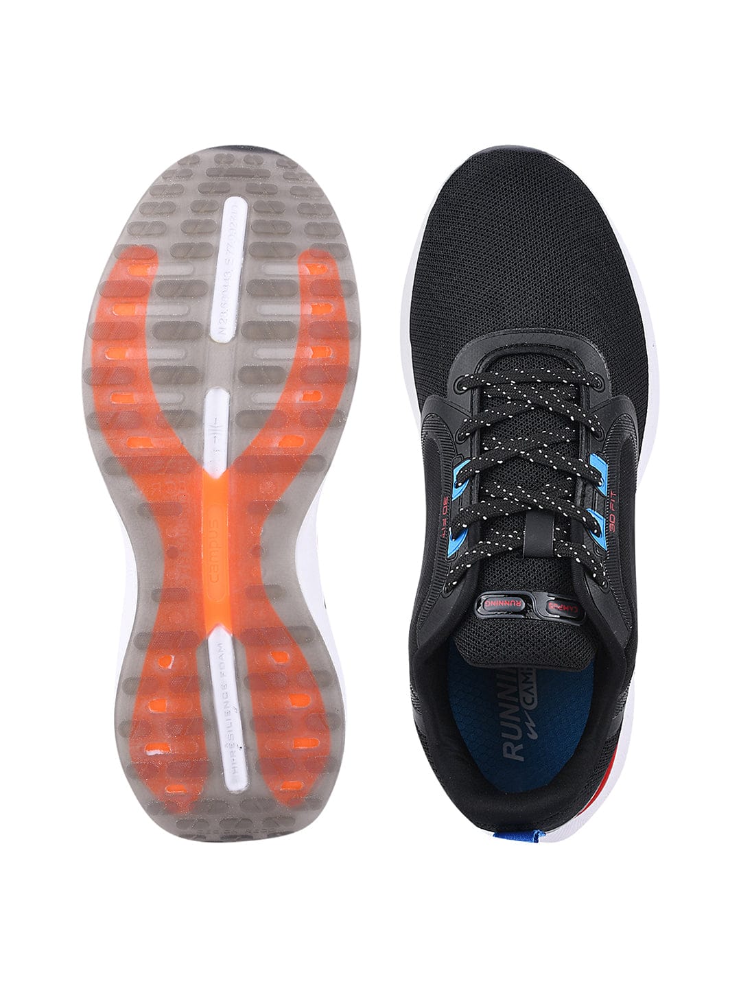 CAMP-JUBLIEE Black Men's Running Shoes - Image 4