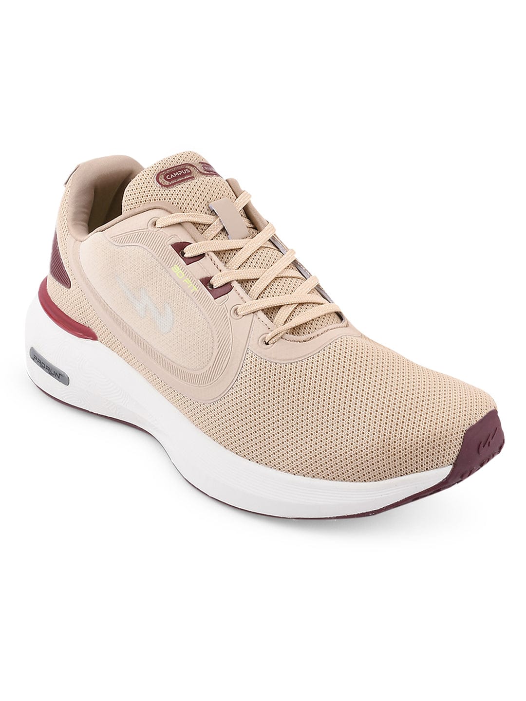 CAMP-JUBLIEE Beige Men's Running Shoes - Image 2