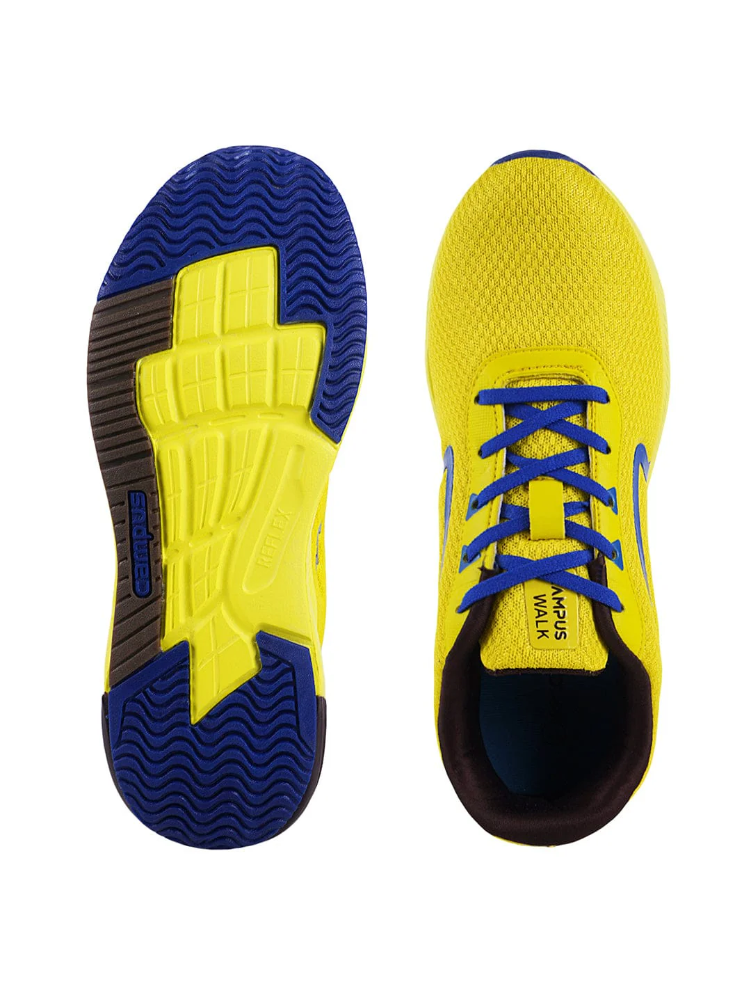 CAMP KARL Yellow Men's Sports Shoes - Image 4