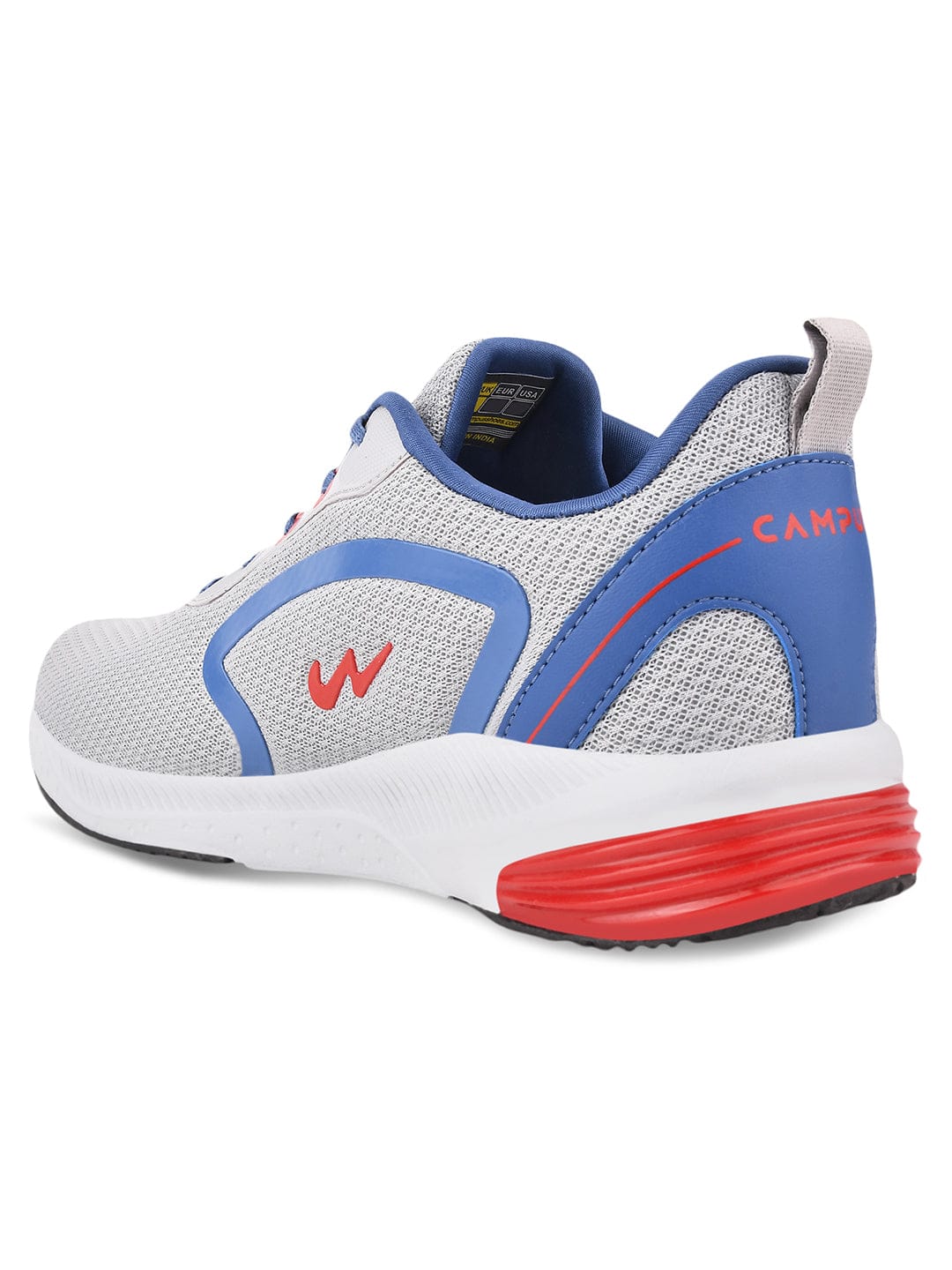 CAMP KARL Grey Men's Running Shoes - Image 3