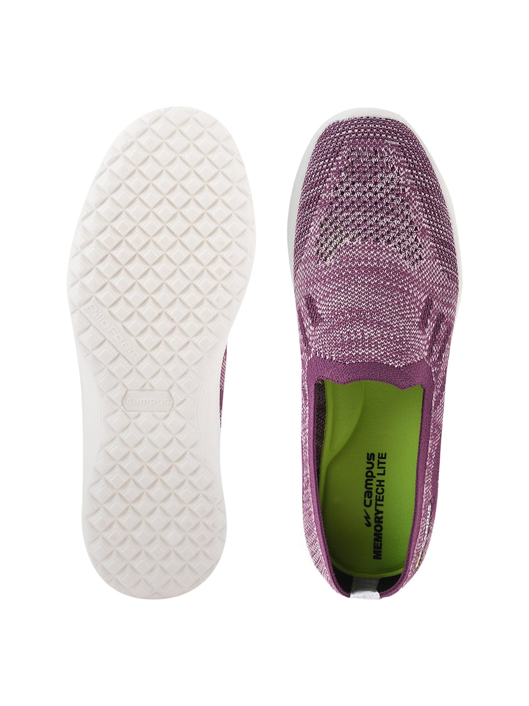 CAMP-KITE Purple Women's Slip-ons - Image 5
