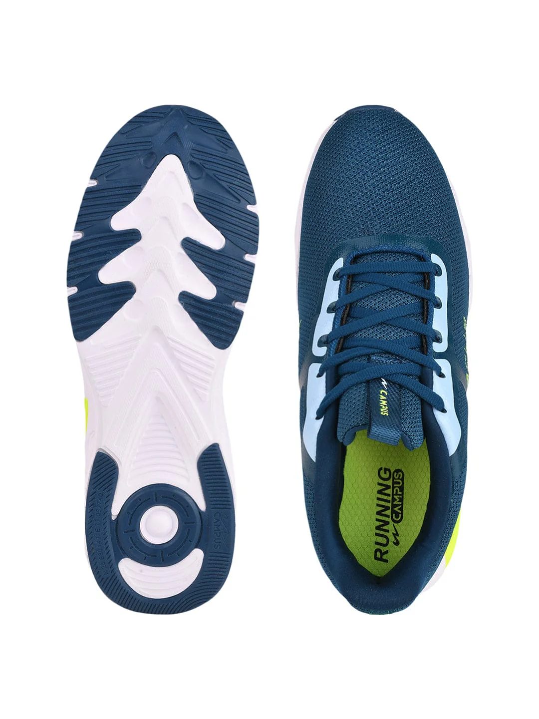 CAMP LEO Blue Men's Running Shoes - Image 4