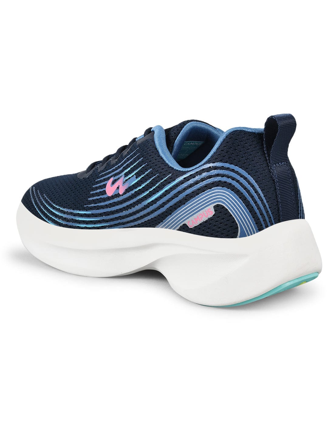 CAMP-LEX Navy Women's Sneakers - Image 3