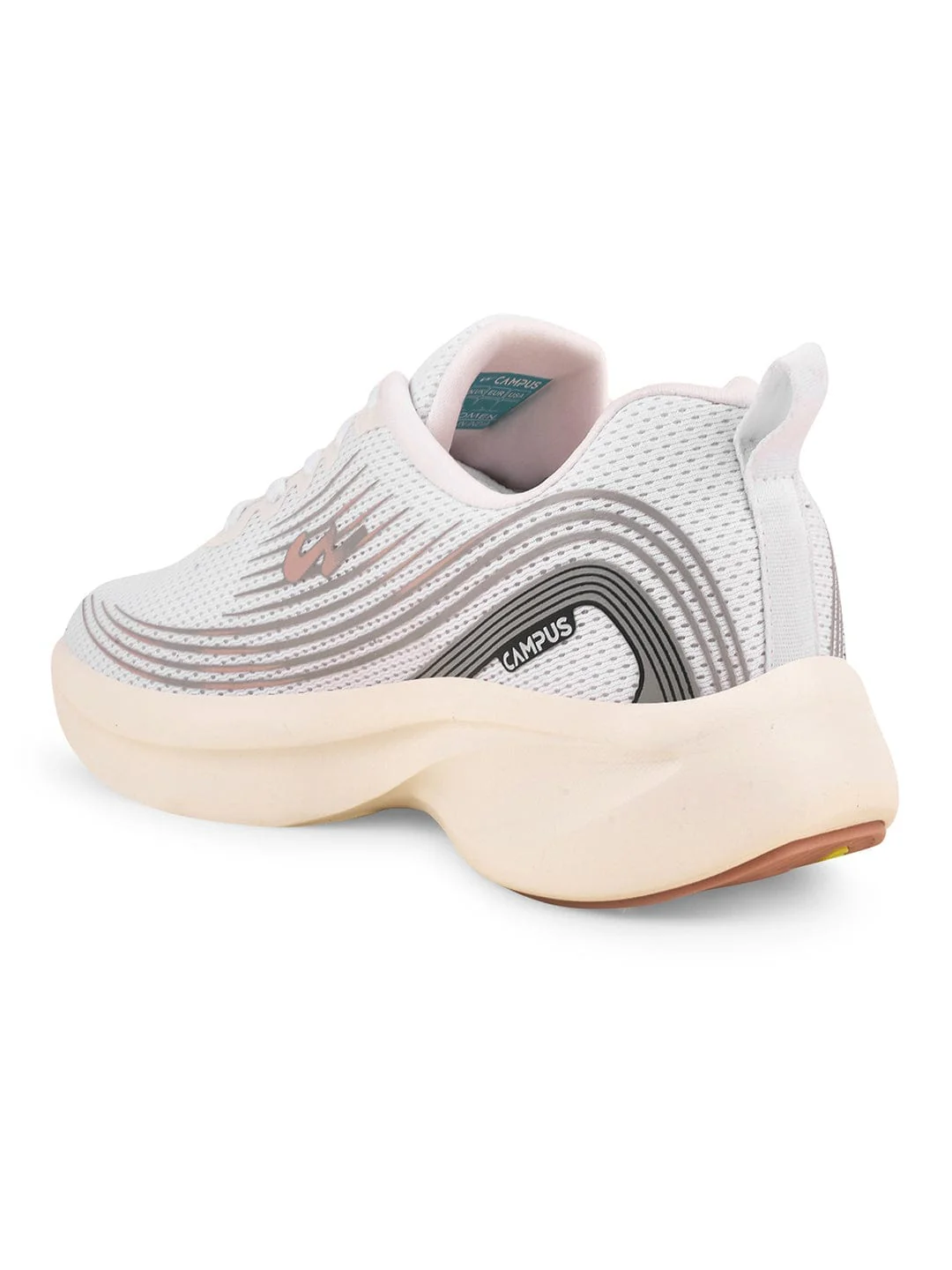 CAMP-LEX White Women's Sneakers - Image 3