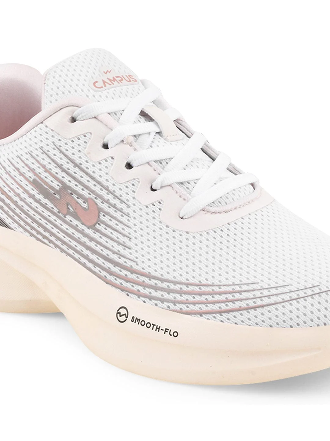 CAMP-LEX White Women's Sneakers - Image 4