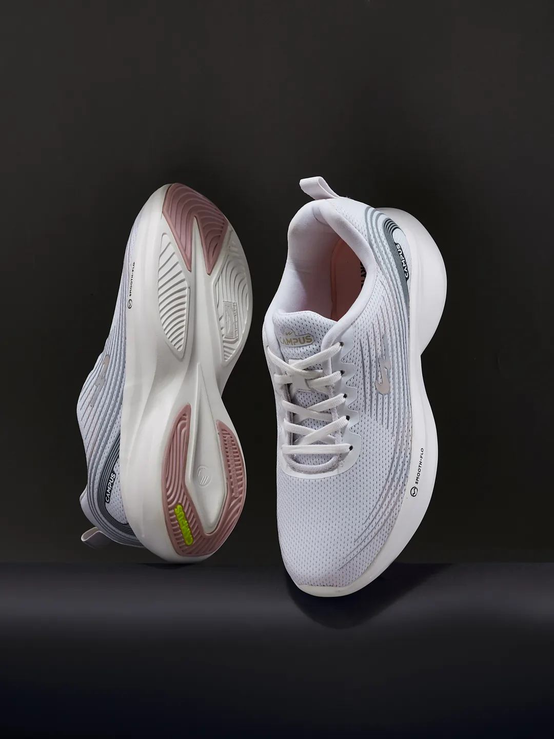 CAMP-LEX White Women's Sneakers - Image 7