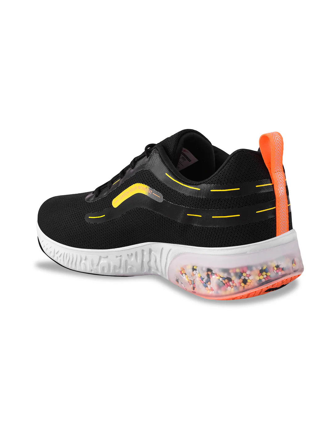 CAMP OPTIMA Black Men's Running Shoes - Image 3