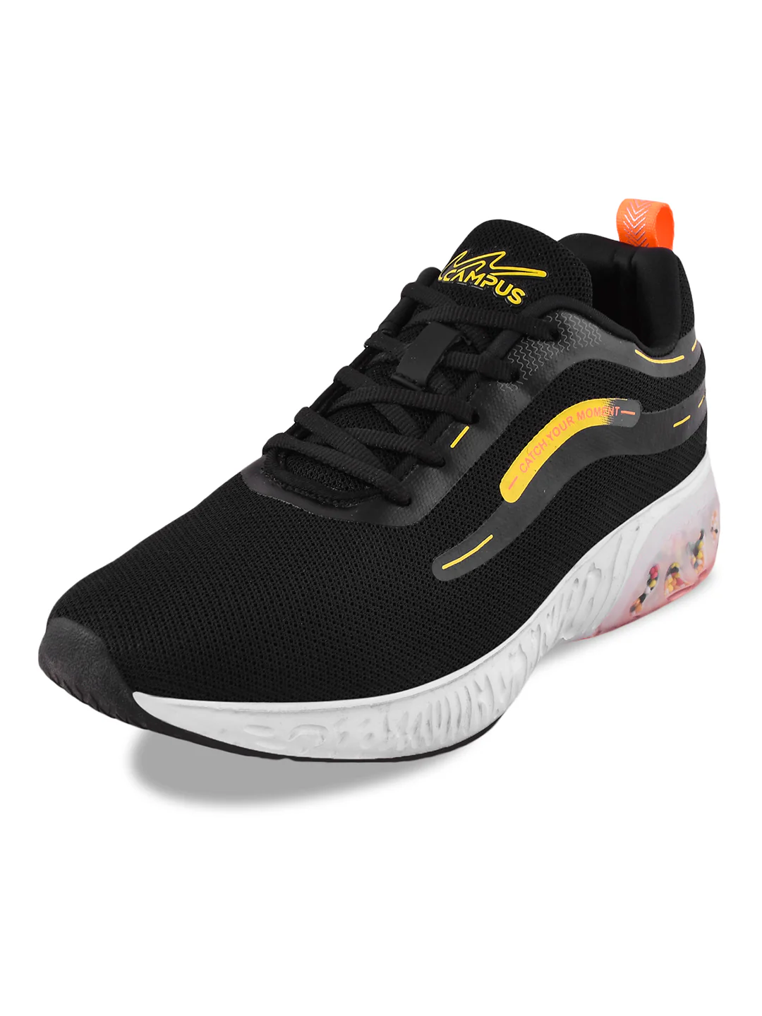 CAMP OPTIMA Black Men's Running Shoes - Image 6