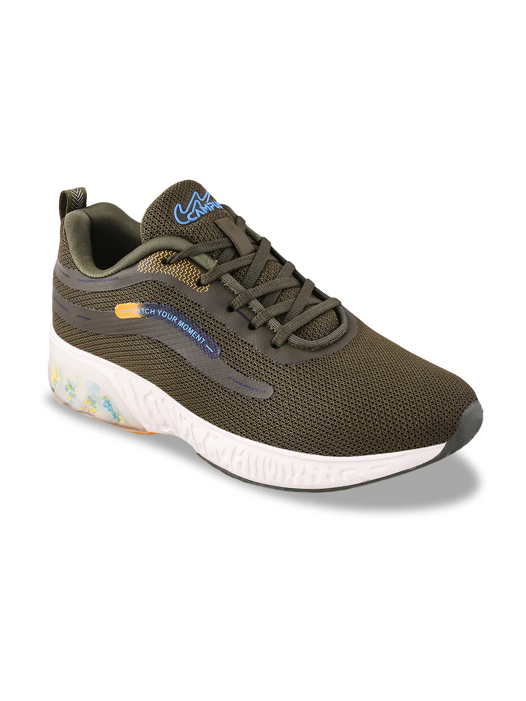 CAMP OPTIMA Green Men's Running Shoes - Image 2