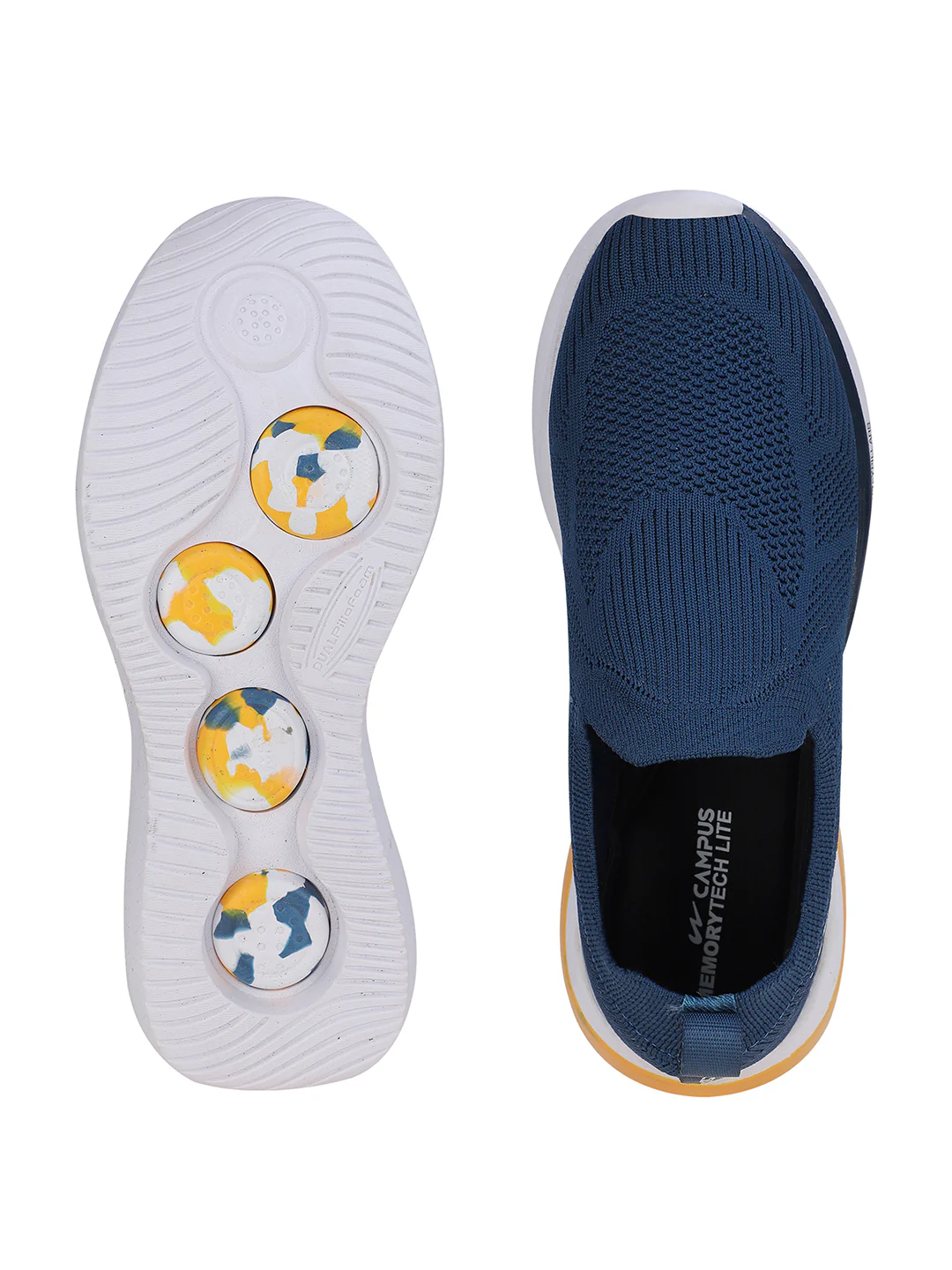CAMP OWEN Blue Men's Walking Shoes - Image 5