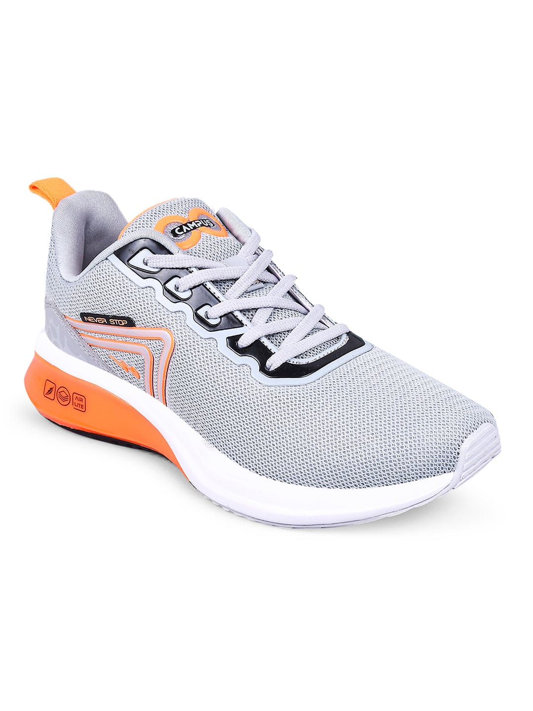 CAMP PADEL JR Grey Child Running Shoes - Image 2
