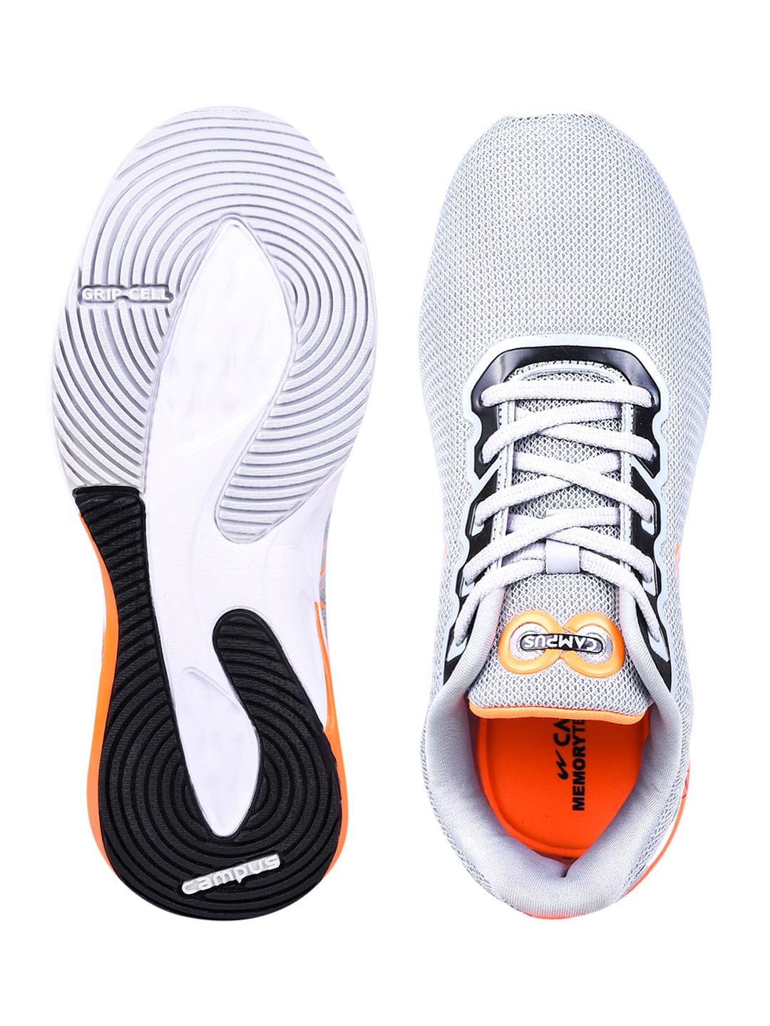 CAMP PADEL JR Grey Child Running Shoes - Image 4
