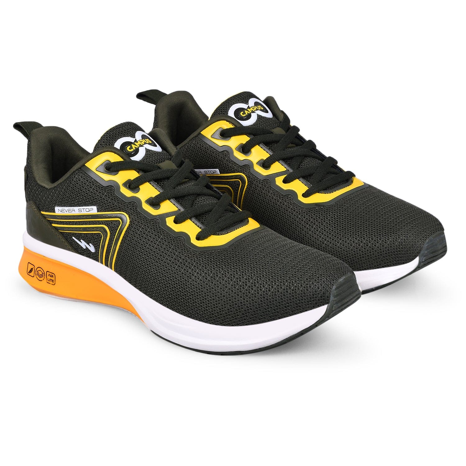 CAMP PADEL JR Green Child Running Shoes - Image 2