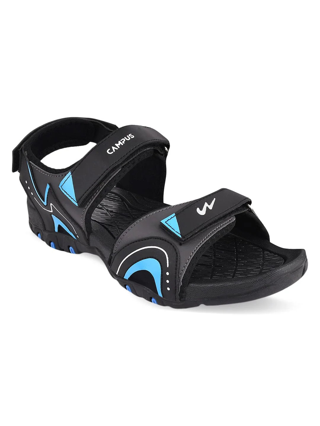 CAMP PASHTO Black Men's Sandals - Image 2