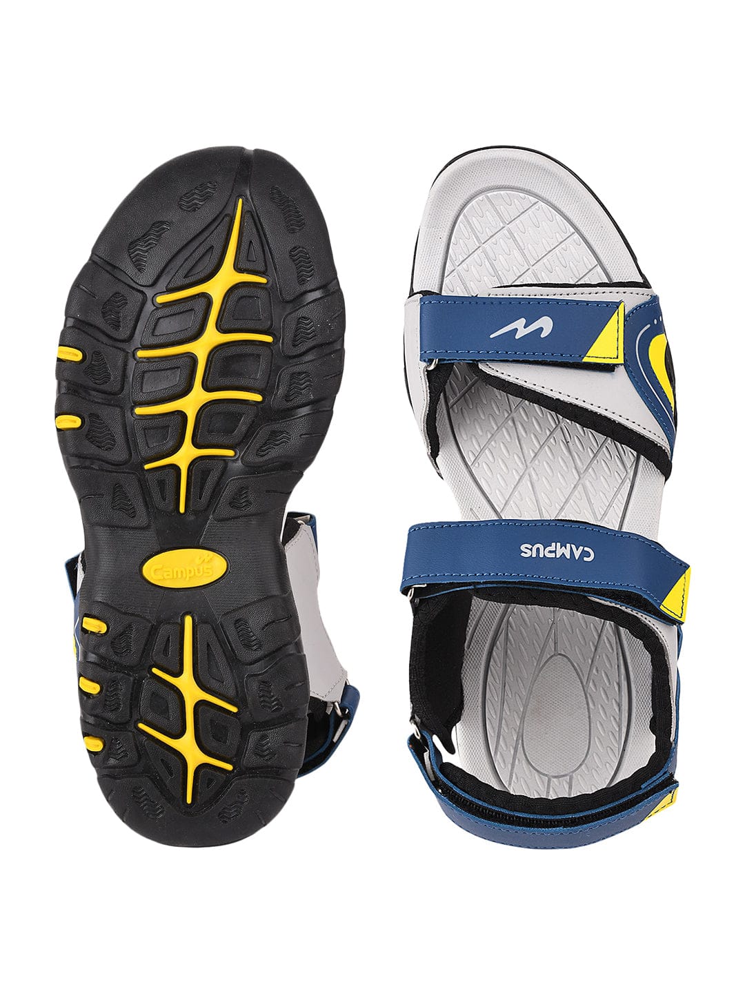CAMP PASHTO Blue Men's Sandals - Image 4