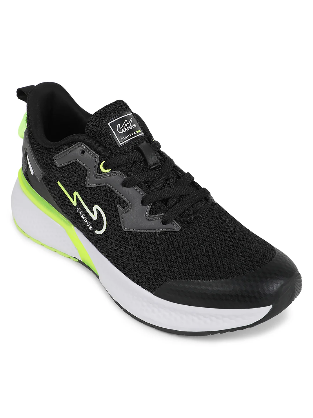 CAMP PAUL Black Men's Running Shoes - Image 2