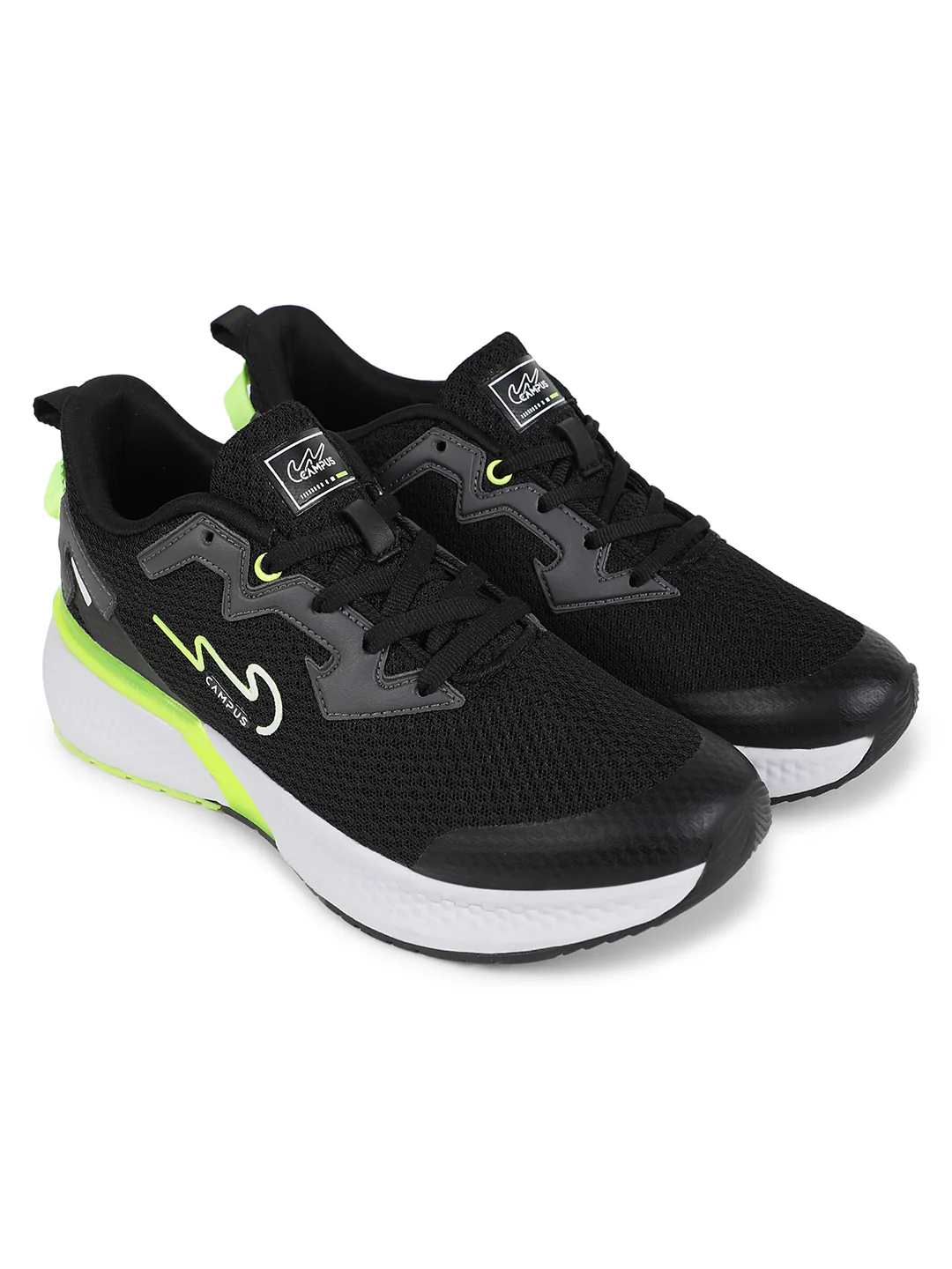 CAMP PAUL Black Men's Running Shoes - Image 4