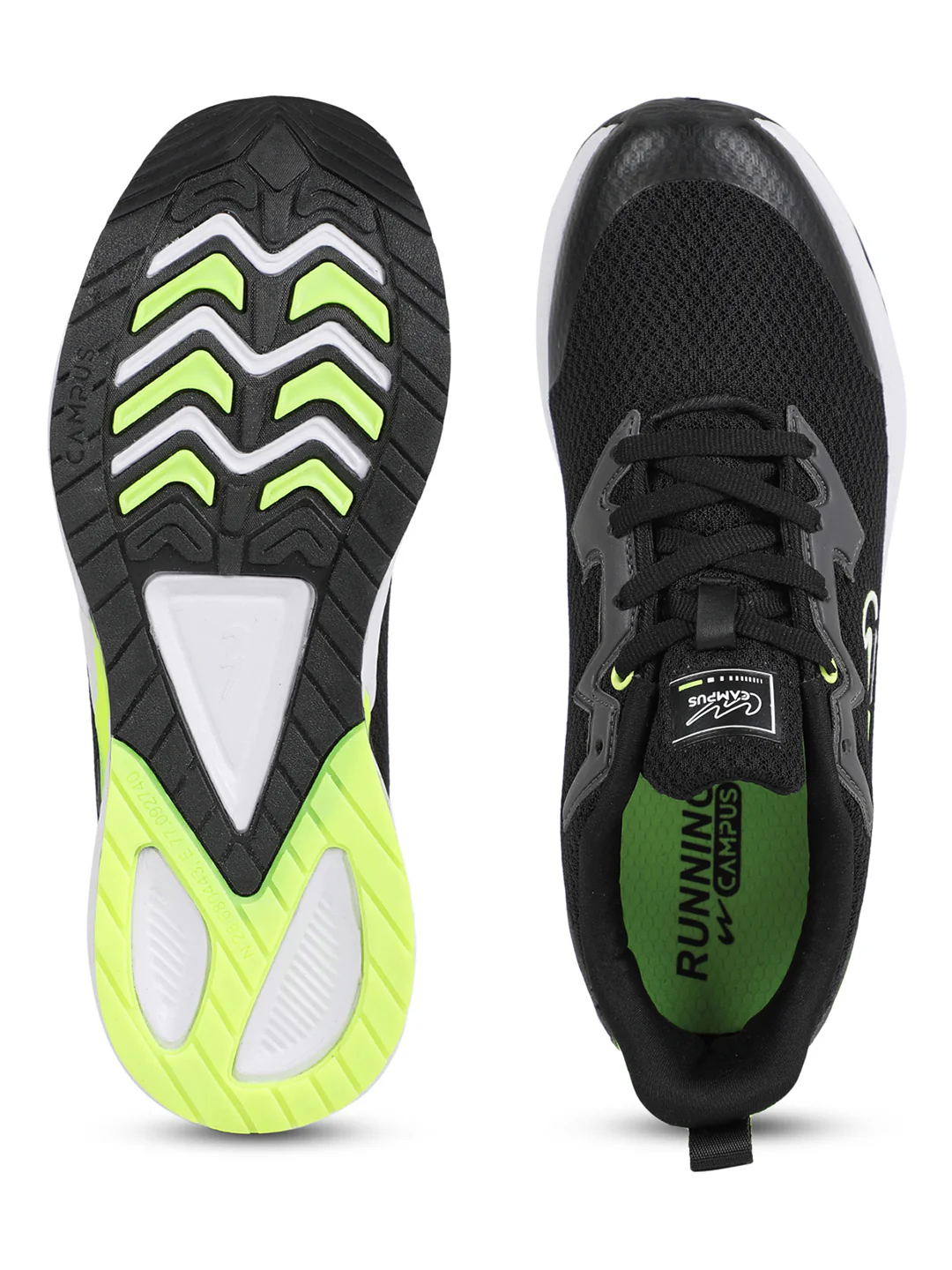 CAMP PAUL Black Men's Running Shoes - Image 6