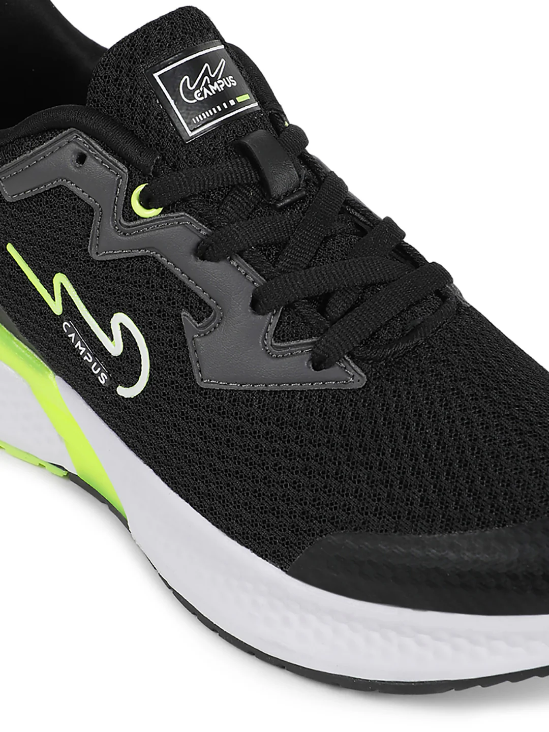 CAMP PAUL Black Men's Running Shoes - Image 7
