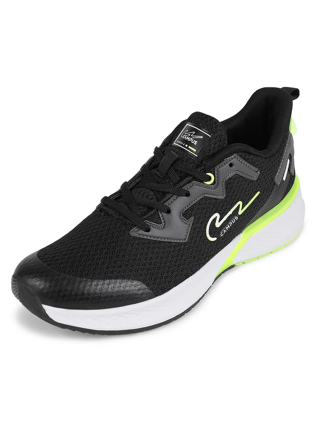 CAMP PAUL Black Men's Running Shoes - Image 8