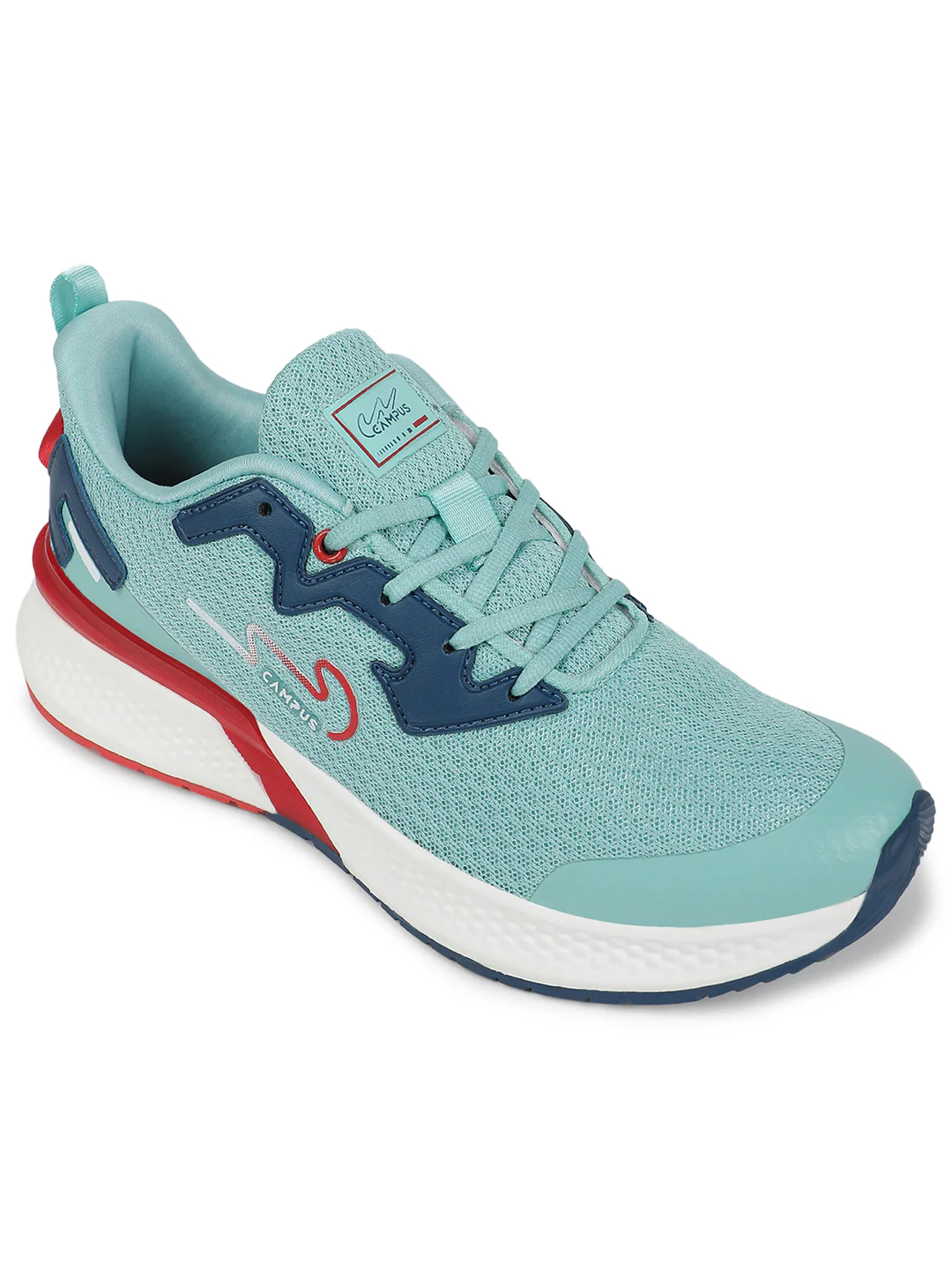 CAMP PAUL Green Men's Running Shoes - Image 2