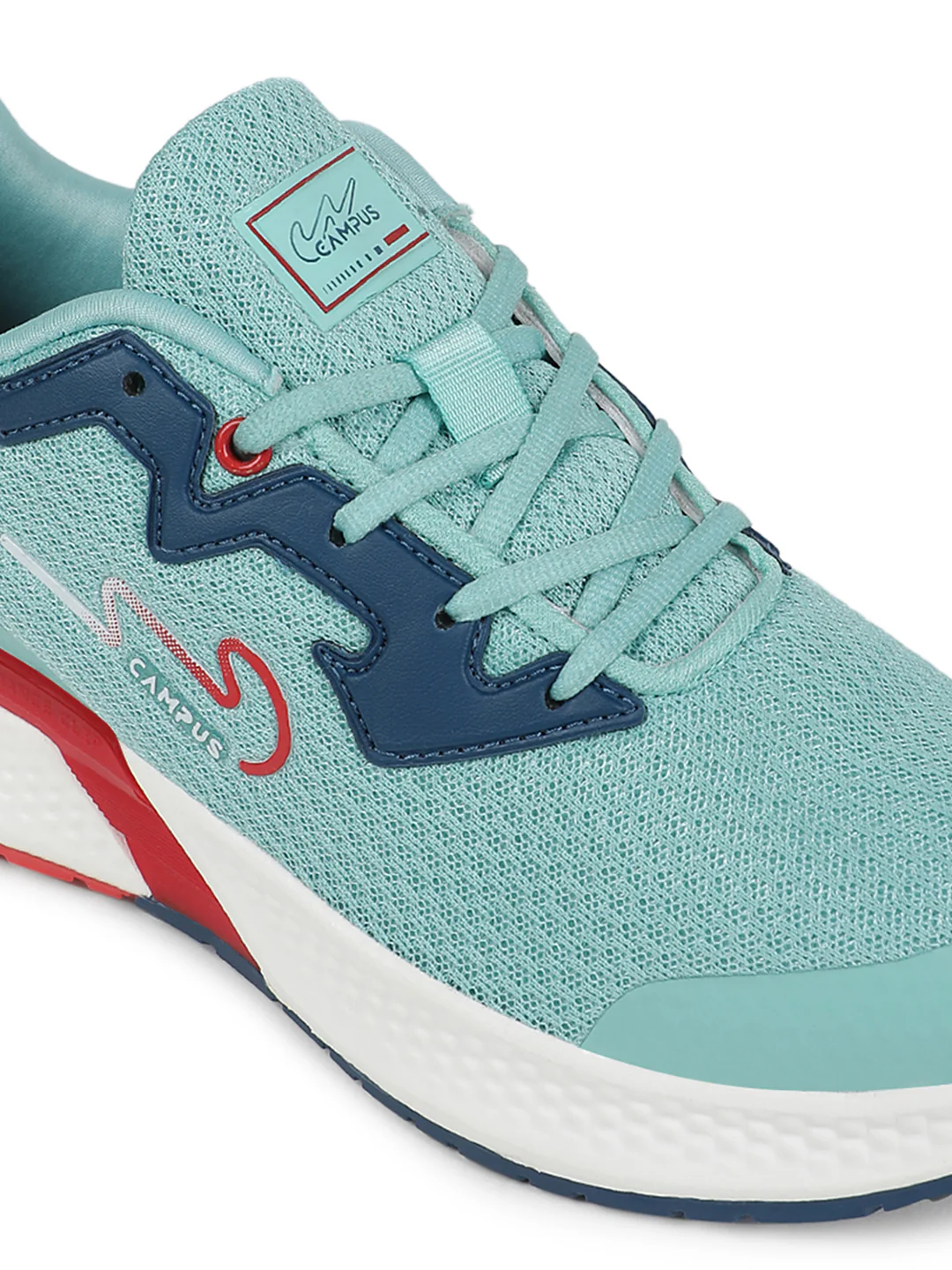 CAMP PAUL Green Men's Running Shoes - Image 5