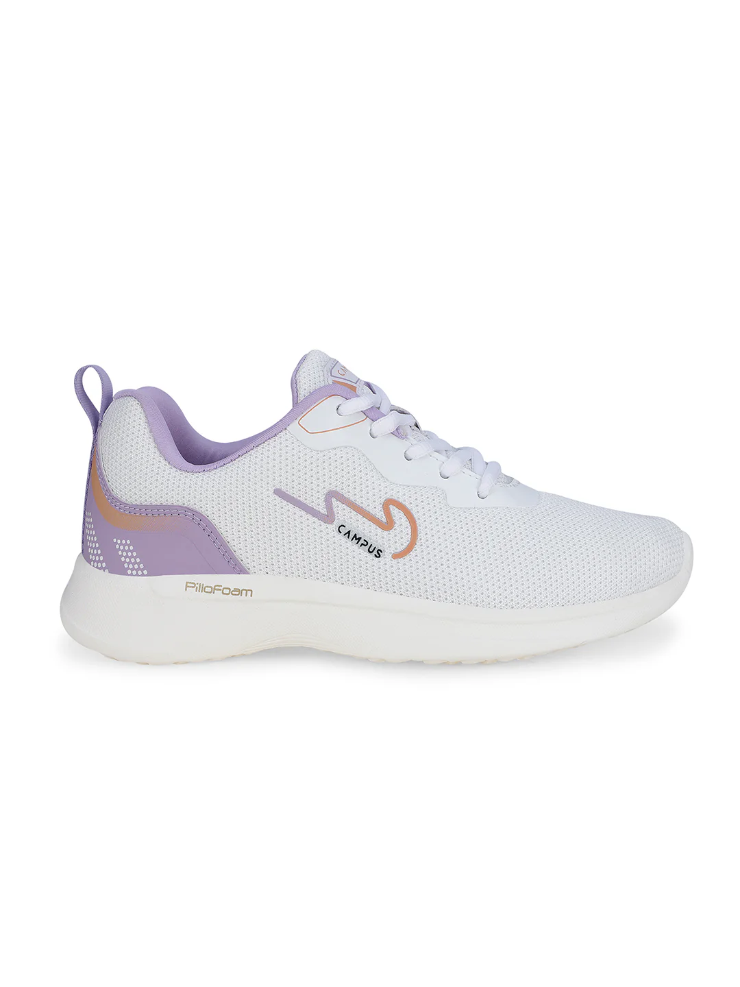 CAMP PEANUT White Women's Sports Shoes