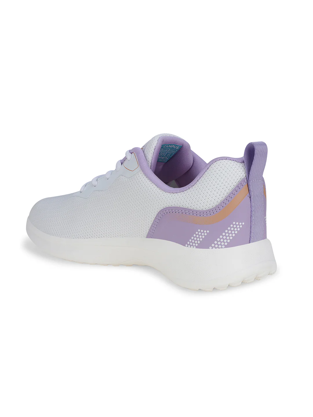 CAMP PEANUT White Women's Sports Shoes - Image 3