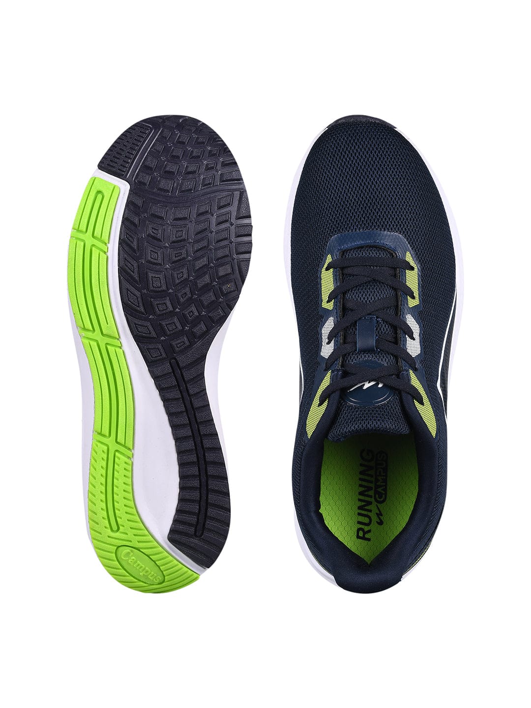 CAMP PISTON Blue Men's Running Shoes - Image 4