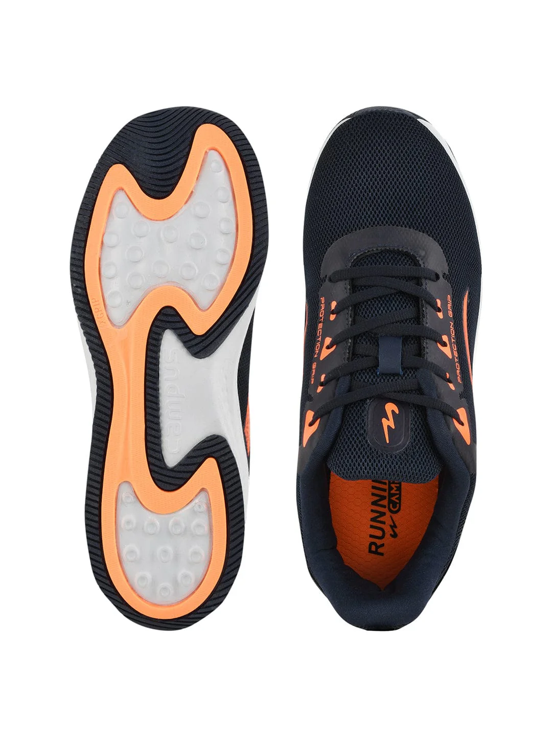 CAMP-PRIDE Navy Men's Running Shoes - Image 4