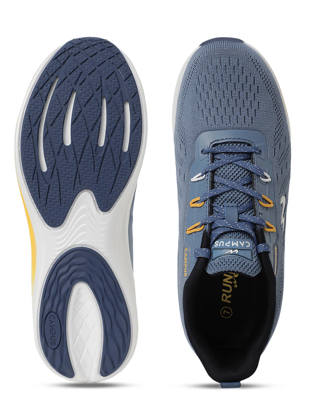 CAMP PROMO Blue Men's Running Shoes - Image 6