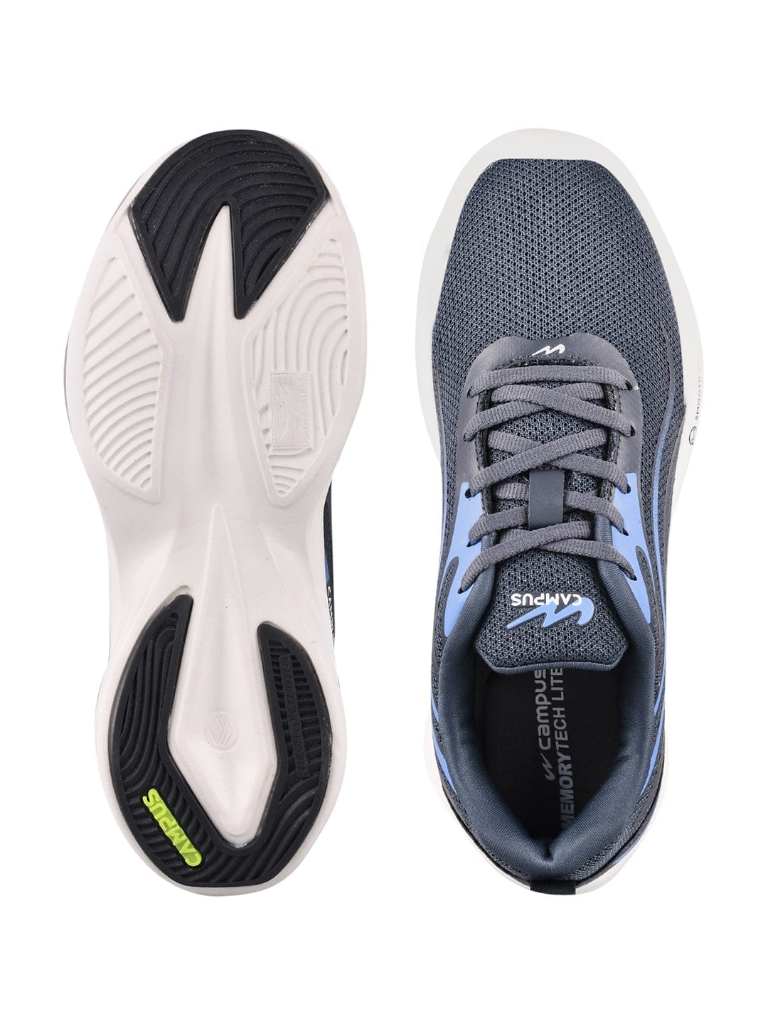 CAMP-PURE Grey Women's Sneakers - Image 5