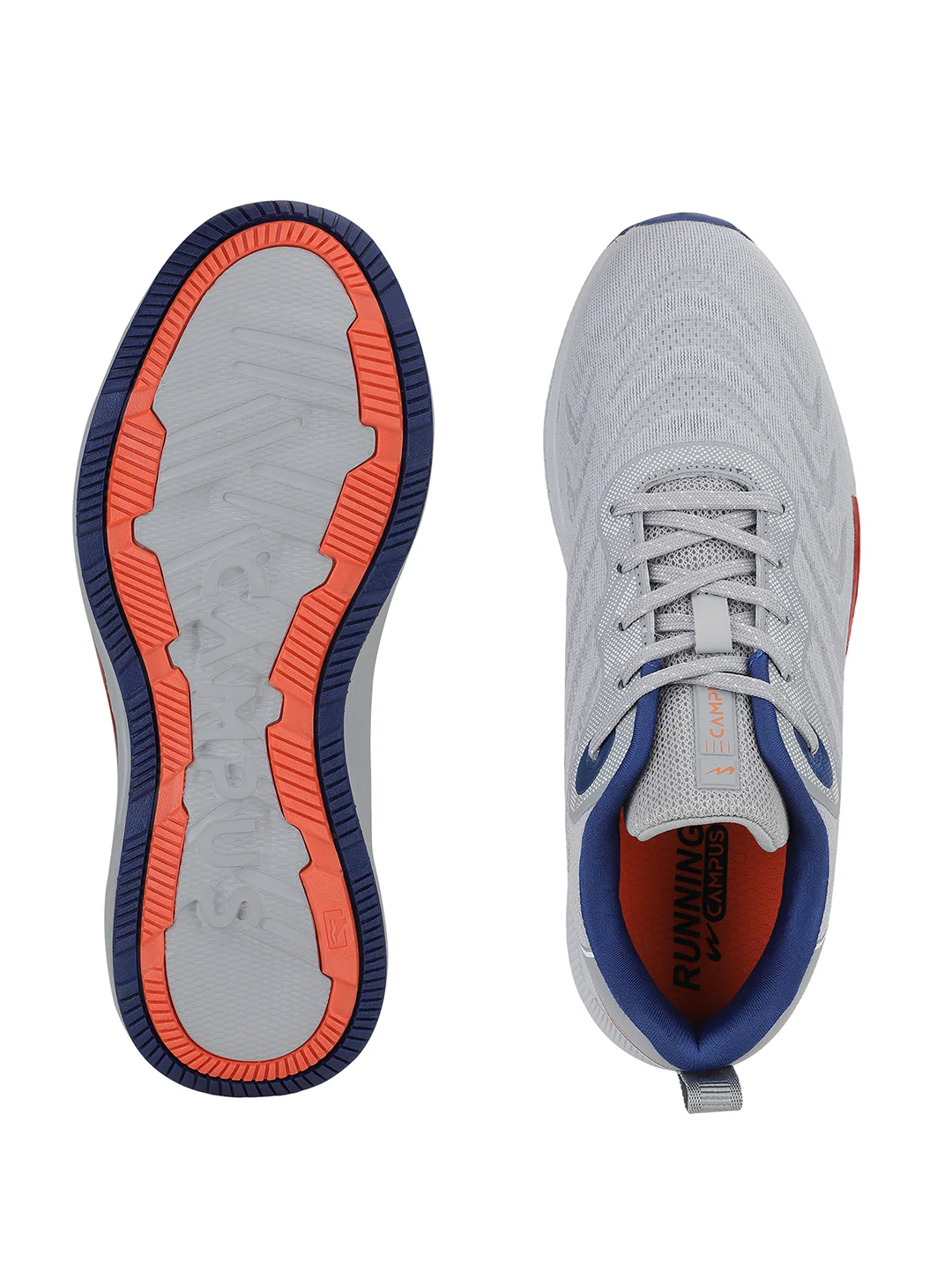 CAMP-ROSS Grey Men's Sports Shoes - Image 5