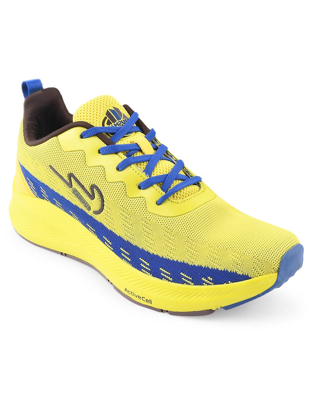 CAMP SCORE Yellow Men's Running Shoes - Image 2