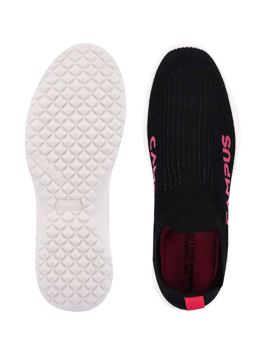 CAMP SENSE Black Women's Slip-ons - Image 5