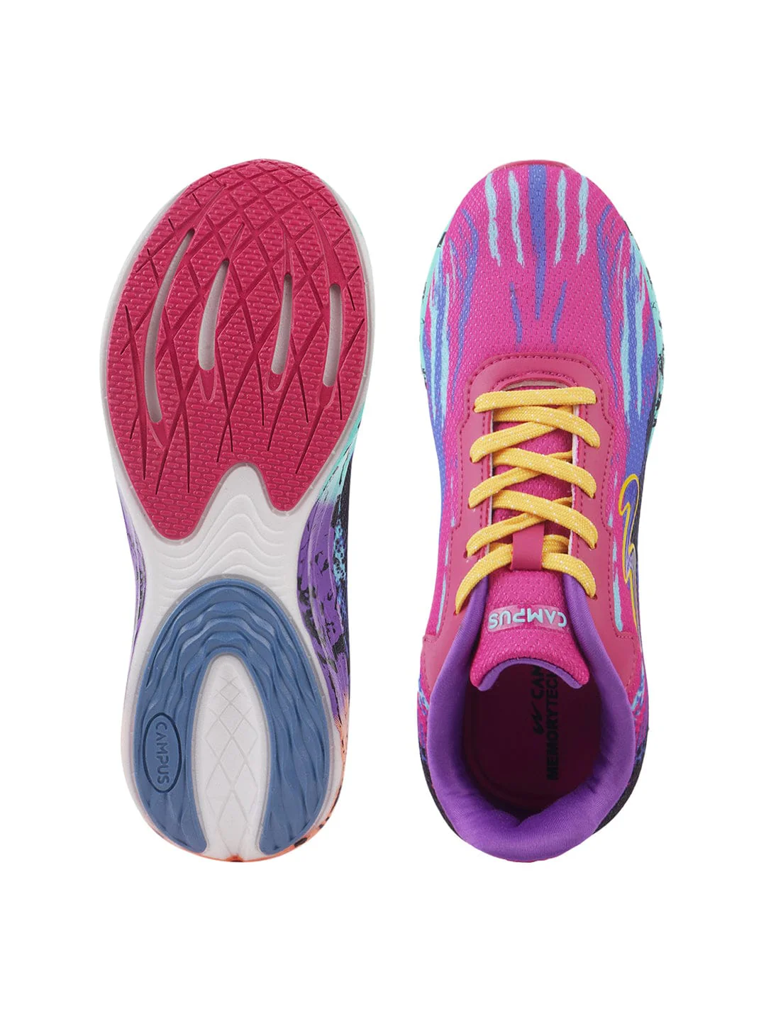 CAMP SHIMMER Pink Women's Running Shoes - Image 4